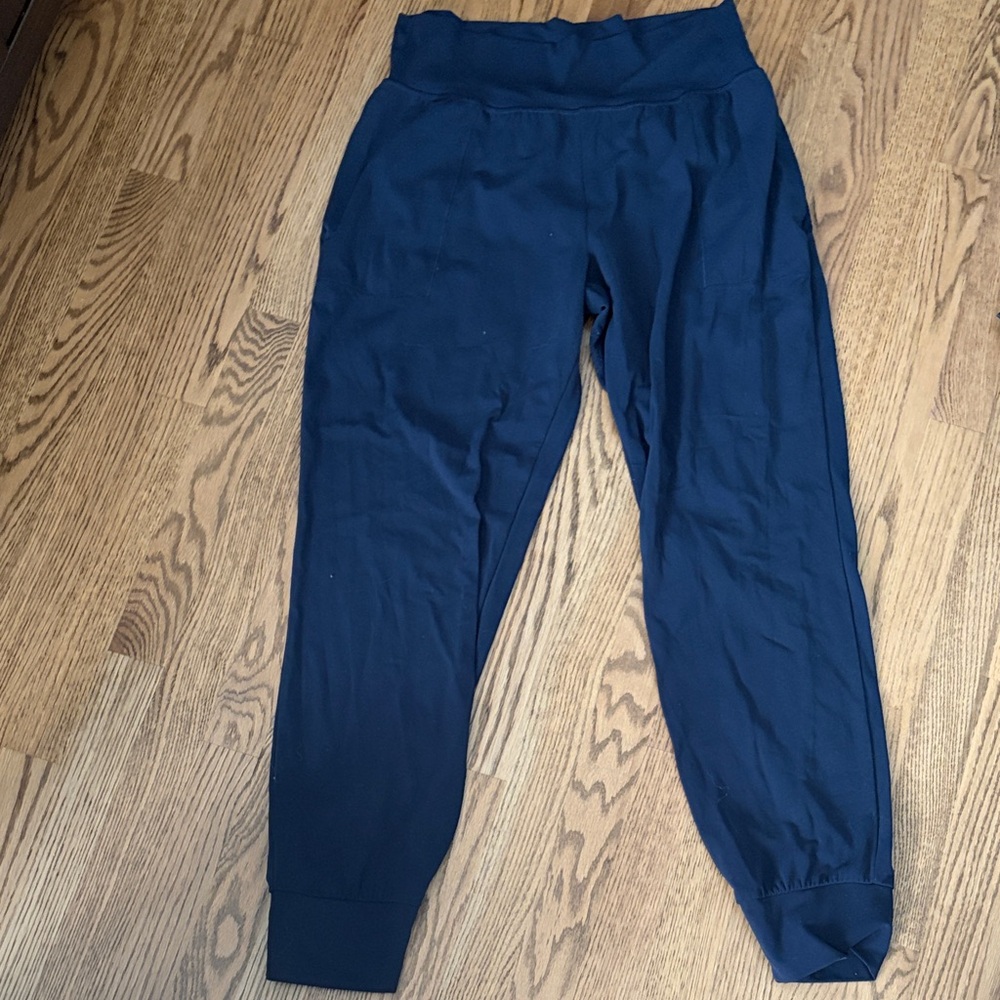 Athleta navy salutation jogger in Powervita